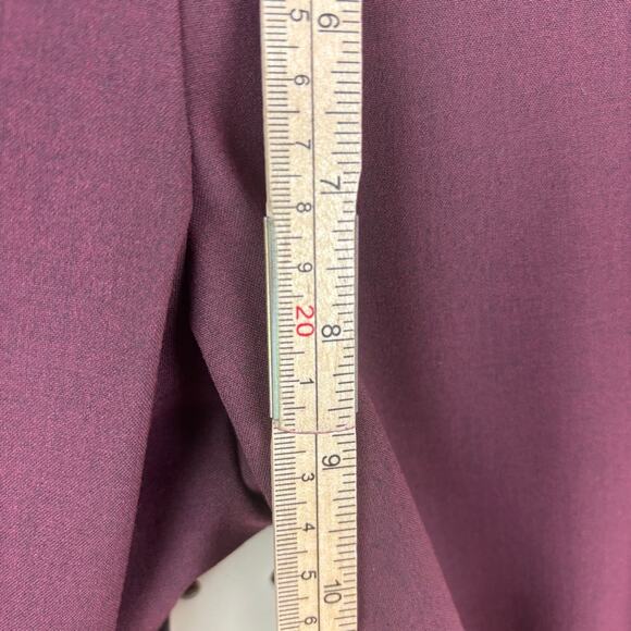 The Limited “Cassidy Fit” Mid-Rise Flare Pants Wine/Burgundy Women’s 6 - Picture 6 of 7